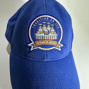 New York Islanders "Tradition on Ice" 43 Years (1972-2015) Reebok Hat Cap - NYI